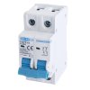 DC2P 1000V / 20A / 6kA DC 2-Pole Mini Circuit Breaker