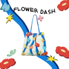 Puff pastry blue flower dash