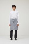 Laser Half Body Stripe Apron
