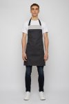 Henry Grey / Black Bib Apron