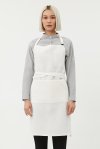 Vitto Beige Bib Apron