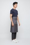 Boston Long Grey Chef Apron