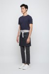 Henry Grey / Black Waist Apron