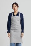 Combini Bib Apron - Smoke