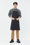 Tavern Black Cross-Tie Strap Bib Apron