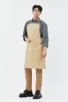 Bay sand Cross-Tie Strap Bib Apron