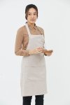 Combini Bib Apron - Wholewheat
