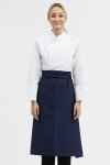 Boston Long Navy Chef Apron