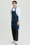 Greg Navy Adjustable Neck Strap Bib Apron