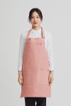 Combini Bib Apron - Salmon