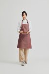 Combini Bib Apron - Cinnamon