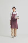 Combini Bib Apron - Wine