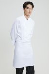Boston Short White Chef Apron