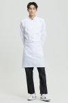 Boston Short White Chef Apron