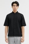Nick Black Shortsleeves Stretch Chef Jacket