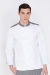 Newton White & Grey Chef Jacket