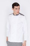 Newton White & Grey Chef Jacket
