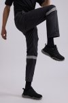 Charcoal grey cargo pants with 3M reflective tape