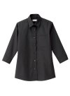 Women 3/4 Sleeves Collar Shirts