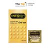 Onetouch ถุงยางอนามัย รุ่น แม็กดอท ผิวไม่เรียบ เนื้อถุงยางสีชมพู เพิ่มน้ำมันซิลิโคน ขนาด 52 มม.
