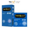 Onetouch ถุงยางอนามัย รุ่นเอ็กไซต์ ไซส์ 56 มม. ขนาดใหญ่ ชนิดเรียบ บาง น้ำมันซิลิโคน 550 มก.