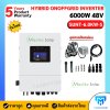 Hybrid onoff grid 6K 48V ( S ) ยี่ห้อ Maxsky SUNT-6.0KW-S IP65 รับประกันศูนย์ไทย 5 ปี รุ่นใหม่ล่าสุด!!