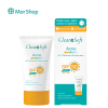 ClearaSoft Acne UV Defense SunScreen SPF50 PA+++ เคลียราซอฟท์ แอคเน่ ยูวี ดีเฟนซ์ ซันสกรีน [30 g.] กันแดดสำหรับคนเป็นสิว ผิวบอบบาง เป็นสิวง่าย