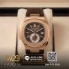 Patek Philippe Nautilus 5980R-001Nautilus Rose Gold Chronograph with Leather Strap 40mm