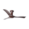 Ceiling fan with ABS blades, model SV3-OAK+RC, oak color, 52 inches.