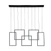Pendant Lamp MODEL05-SL-23015-3+2-BK (LED 136W) Black SKU05-SL-23015-3+2-BK