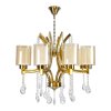 โคมไฟช่อ รุ่น 06-SL-1302-8-GAB (E27x8) สีทองรมดำ