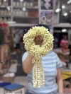 พวงมาลัยมะลิเกลียว รัดข้อมะลิอุบะมะลิล้วน