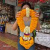 พวงมาลัยดาวเรืองรัดข้อมะลิใหญ่อุบะพุ่มดาวเรือง