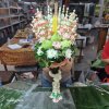 พวงมาลัยบวชนาคเกี้ยวลักวังพร้อมกรวยบวชนาคสี(ลูกค้าเลือกสีได้8สี)
