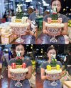 พานแก้วธูปเทียนแพรสี(ลูกค้าเลือกสีได้8สี)