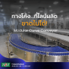 Curved Modular Conveyor สายพานลำเลียงโค้งสำหรับโรงงานอาหาร