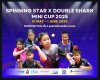 ประกาศสายการแข่งขันรายการ Spinning Star X Double Shark Mini Cup #1 (Updated 10/06/2568) ประกาศสายการแข่งขันรายการ Spinning Star X Double Shark Mini Cup #1 (Updated 10/06/2568)