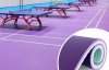 พื้นยางสนามแข่งขัน ปิงปอง ขนาด1.8mX15m Table Tennis Sport Floor