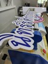 foam letter signs Die cut foam Die cut foam