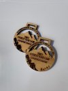 wooden medal