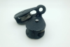 Black steel pulley, rope pulley, steel pulley 1.1/4 inches