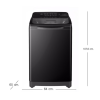 HAIER เครื่องซักผ้าฝาบน 18 KG. อินเวอร์เตอร์ รุ่น HWM180-B1678S8