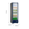HAIER  ตู้เครื่องดื่ม 1 ประตู รุ่น SC-340BPC 11.3 คิว