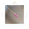 Lotus Blossom Ruby Bracelet