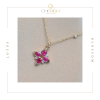 Lotus Blossom Ruby Necklace