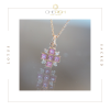 Lotus Sacred Pink Sapphire Necklace