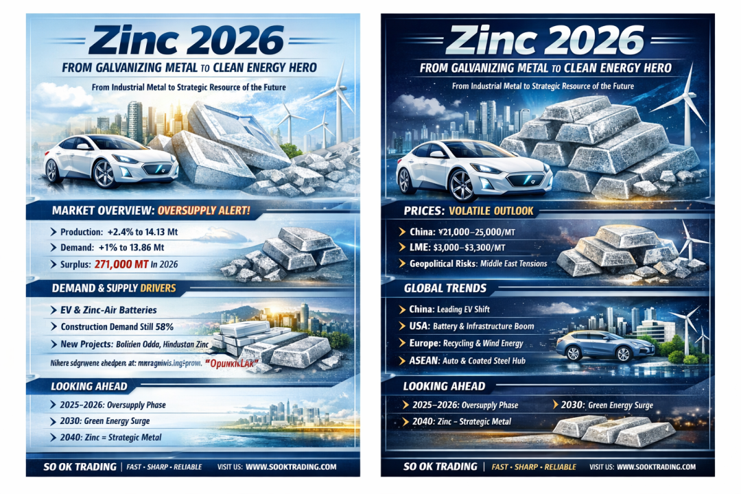 Zinc 2026: From Galvanized Steel to EV & Clean Energy Future
