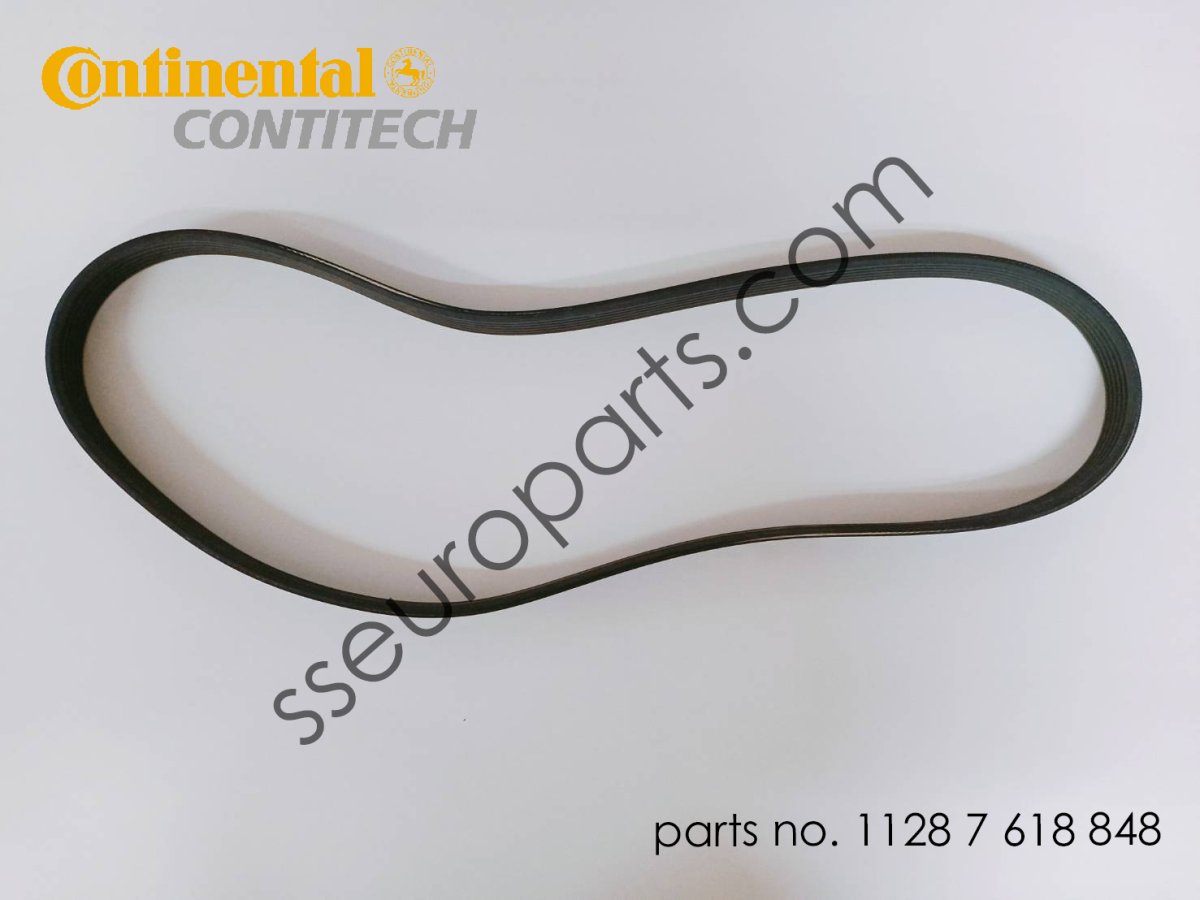 สายพานแบบซี่รูปตัววี หมายเลขชิ้นส่วน: 11287618848 7618848 CONTITECH 6 ...