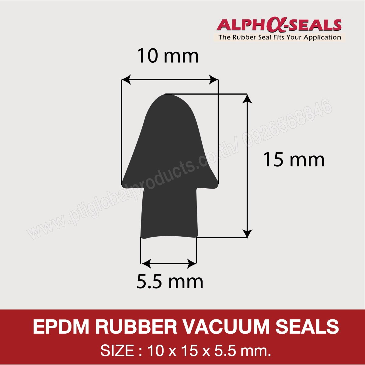 Vacuum seal 10 X 15 mm. Tel 09 2656 8846 LINE ptiglobal