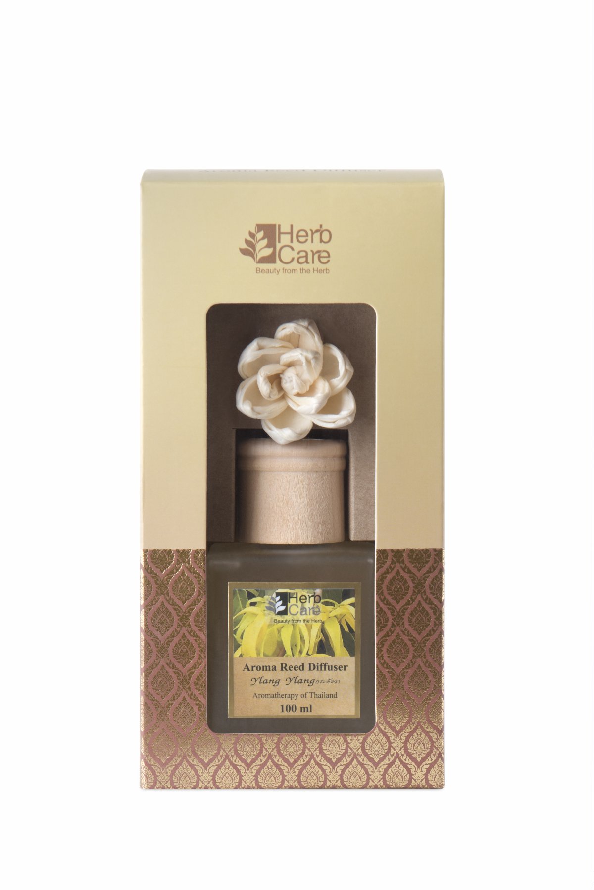 Ylang Ylang Aroma Reed Diffuser HerbCare herbcarethailand